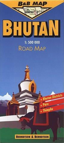 Bhutan (B&B Road Maps)
