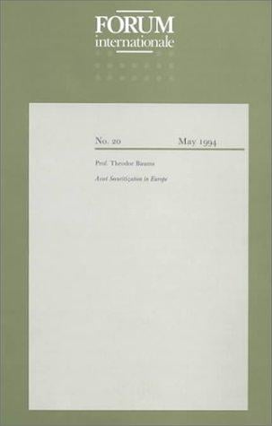 Asset Securitization in Europe (Forum International)