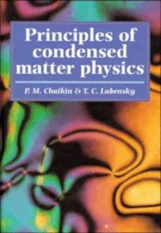 Principles of condensed matter physics