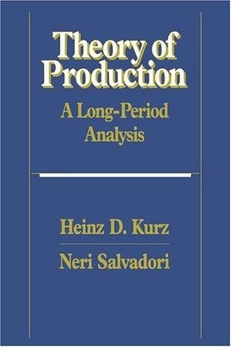 Theory of production: a long-period analysis