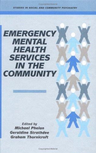 Emergency mental health services in the community