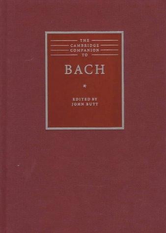 The Cambridge companion to Bach