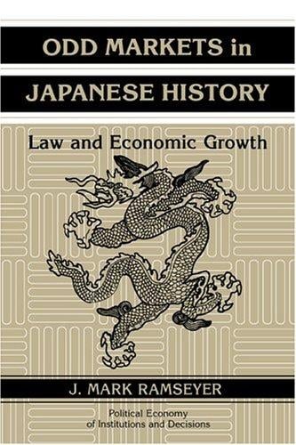 Odd markets in Japanese history: law and economic growth
