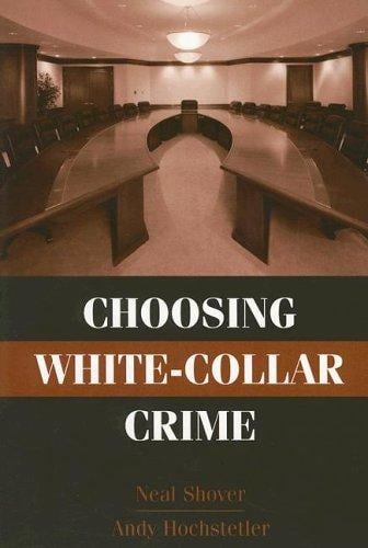 Choosing white-collar crime