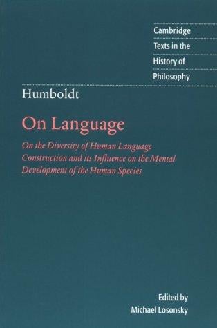 On language: on the diversity of human language construction and its influence on the mental development of the human species