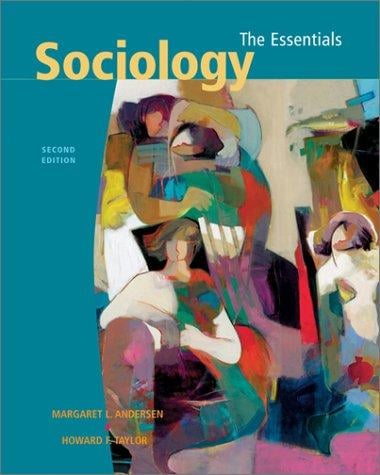 Sociology: The Essentials (with InfoTrac and CD-ROM)