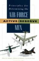 Principles for determining the Air Force active/reserve mix