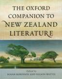 The Oxford companion to New Zealand literature