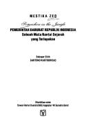 Somewhere in the jungle: Pemerintah Darurat Republik Indonesia : sebuah mata rantai sejarah yang terlupakan