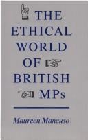 The ethical world of British MPs
