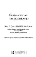German legal system & laws