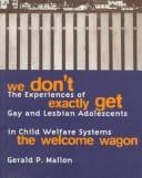 We don't exactly get the Welcome Wagon: the experiences of gay and lesbian adolescents in child welfare systems