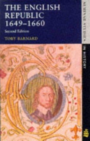 The English Republic, 1649-1660
