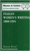 Italian women's writing 1860-1994.