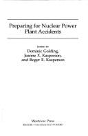 Preparing for nuclear power plant accidents