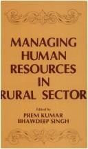 Managing human resources in rural sector