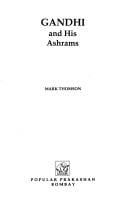 Gandhi and his ashramas