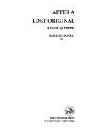 After a lost original: a book of poems