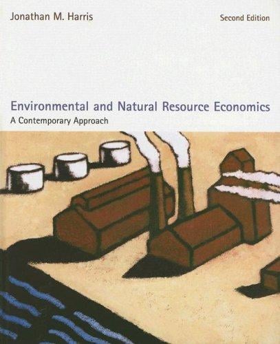 Environmental And Natural Resource Economics: A Contemporay Approach.