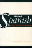 Using Spanish: a guide to contemporary usage