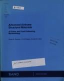 Advanced airframe structural materials: a primer and cost estimating methodology