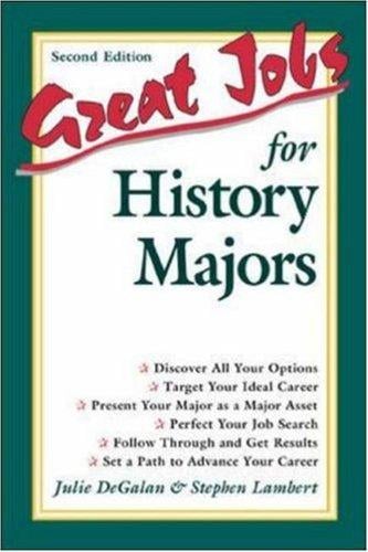 Great jobs for history majors