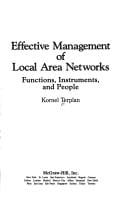 Effective management of local area networks: functions, instruments, andpeople