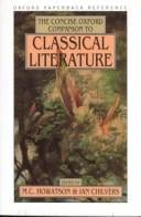 The Concise Oxford companion to classical literature