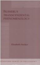 Husserl's transcendental phenomenology