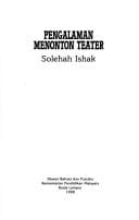 Pengalaman menonton teater