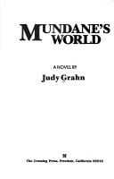 Mundane's world: a novel