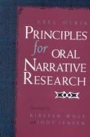 Principles for oral narrative research