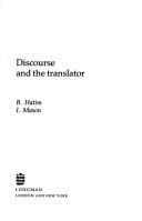 Discourse and the translator