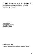 private farmer: transformation and legitimation in advanced capitalist agriculture