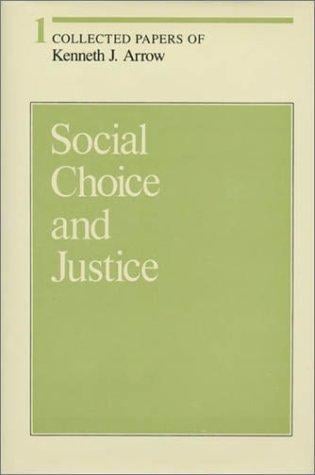 Social choice and justice.