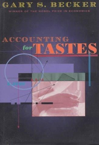 Accounting for tastes