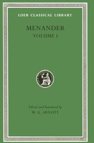 Menander, Volume 1