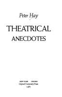 Theatrical anecdotes