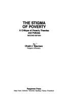 stigma of poverty: a critique of poverty theories and policies