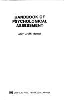 Handbook of psychological assessment