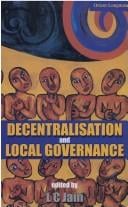 Decentralisation and local governance: essays for George Mathew