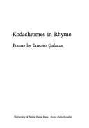 Kodachromes in rhyme: poems