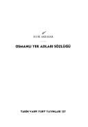 Osmanlı yer adları sözlüğü