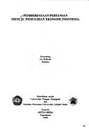 Pemberdayaan pertanian menuju pemulihan ekonomi Indonesia