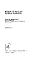 Manual of pediatric physical diagnosis