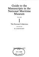 Guide to the manuscripts in the National Maritime Museum