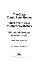 great comic book heroes and other essays