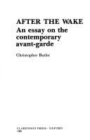 After the wake: an essay on the contemporary avant-garde