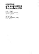 Chemical and engineering thermodynamics