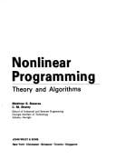 Nonlinear programming: theory and algorithms